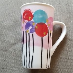 Starbucks balloons & hearts mug